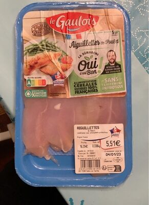 Aiguillettes de poulet