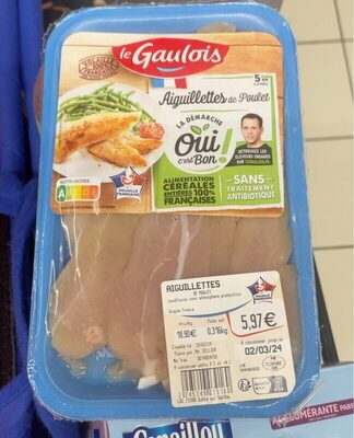 Aiguillettes de poulet