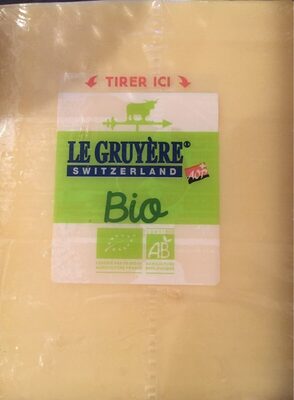 Le gruyère bio