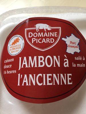 Jambon à l’ancienne cuit sas couenne
