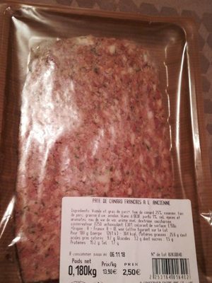 Pâte de canard à l'ancienne