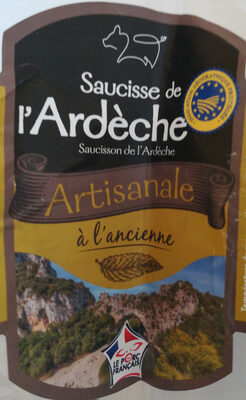 Saucisse d'Ardèche Artisanale à l'ancienne