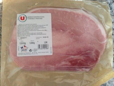 Jambon supérieur avec couenne