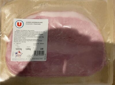 Jambon supérieur avec couenne