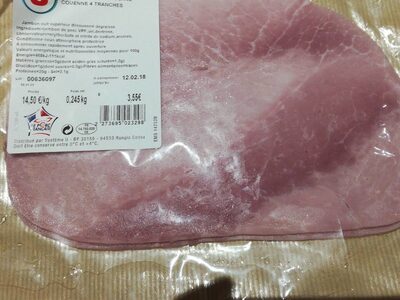 Jambon supérieur sans couenne