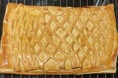 Feuilleté jambon champignons