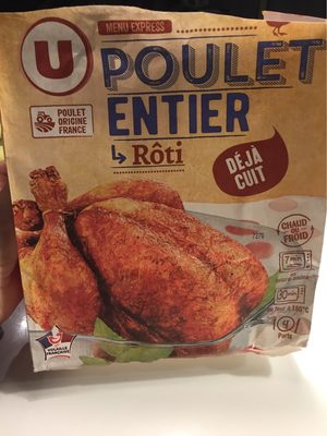 Poulet entier Rôti