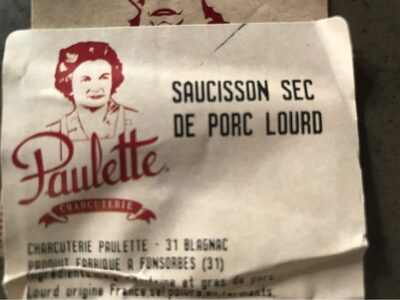 Saucisson sec de porc lourd