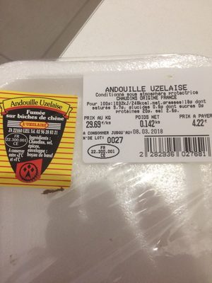 Andouille uzelaise