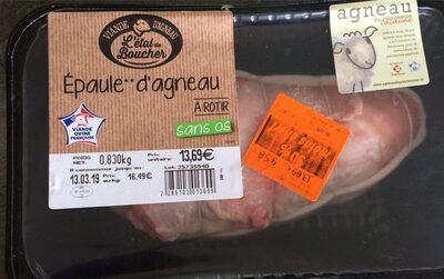 Epaule d'agneau