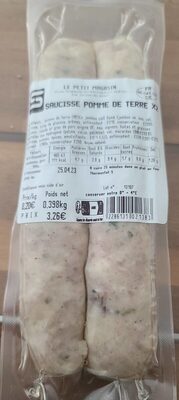 Saucisse pomme de terre