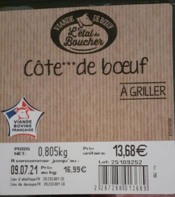 Côte de bœuf