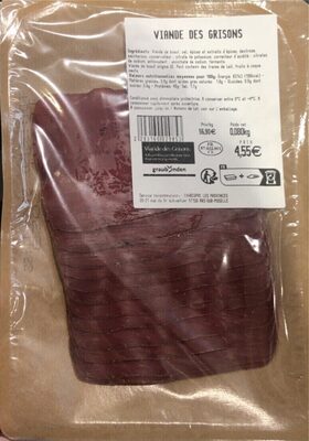 Viande des grisons