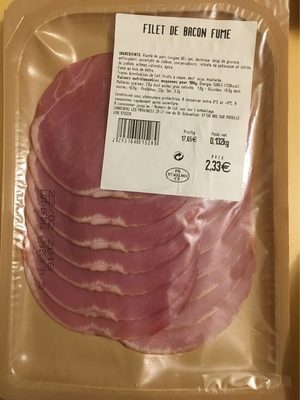 Filet de bacon fumé