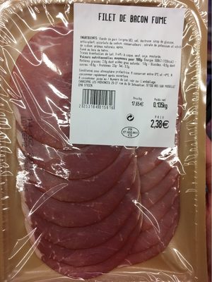 Filet de Bacon fumé