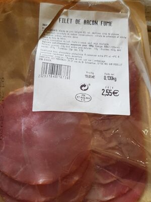Filet de bacon fumé