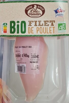 Filet de poulet bio