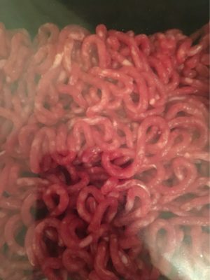 Haché de boeuf