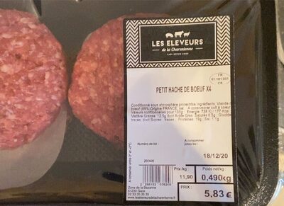 Petit haché de boeuf
