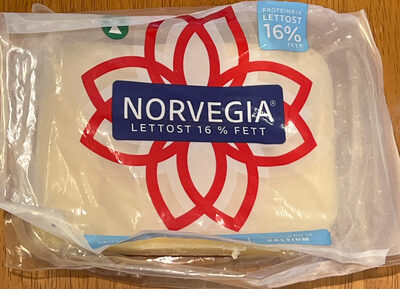 Norvegia, lettost 16% fett