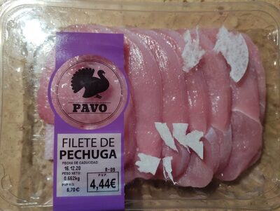 Filetes de pechuga de pavo