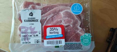 Varkens schouderkarbonade