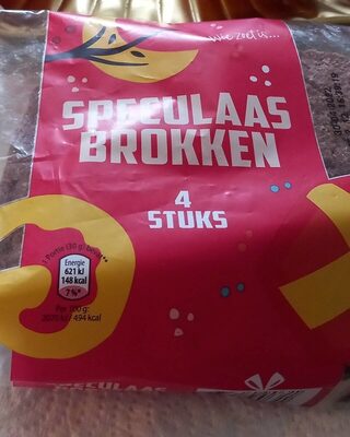 Speculaas brokken
