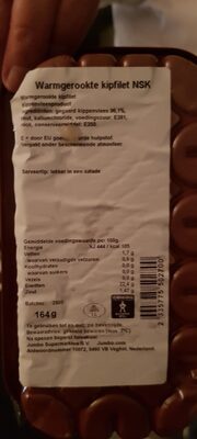Warmgerookte kipfilet