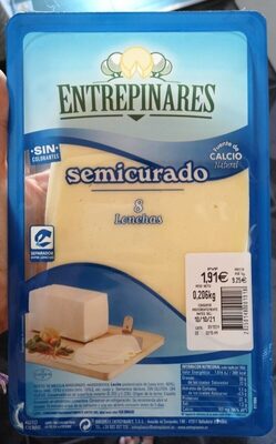 Queso semicurado lonchas