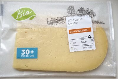 biologische kaas 30+ jong belegen