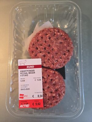 Kwartponder Royaal Mager Rund