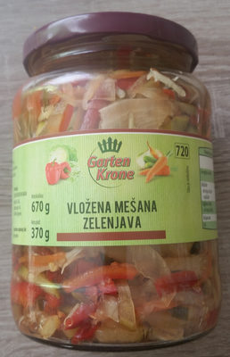 Vložena mešana zelenjava