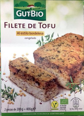 Filete de tofu al estilo bordelesa