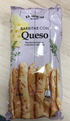 Barritas con queso