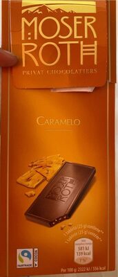 Chocolate con leche y caramelo