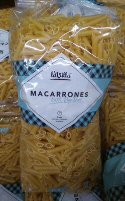 Macarrones 100% trigo duro