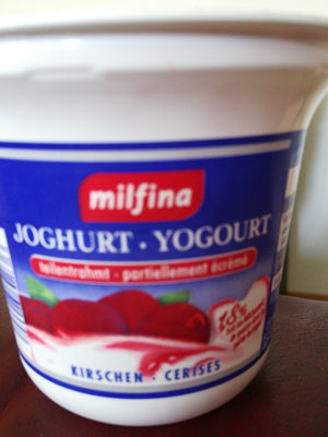 Yogourt Cerises