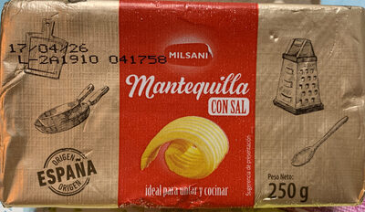Mantequilla con sal