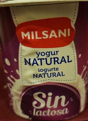 Yogurt Natural Sin Lactosa
