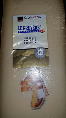 gruyère sur choix 11 mois