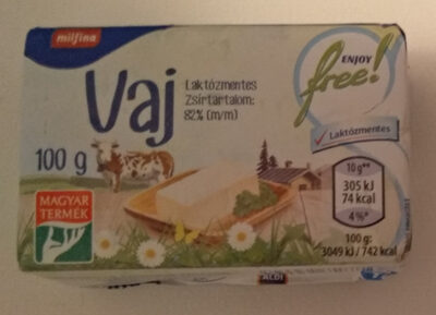 Laktózmentes vaj