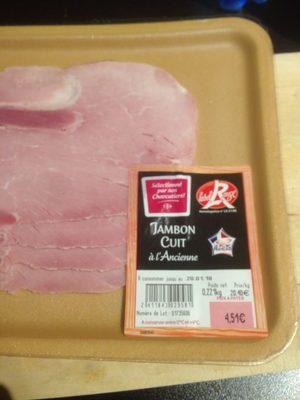 Jambon cuit a l'ancienne