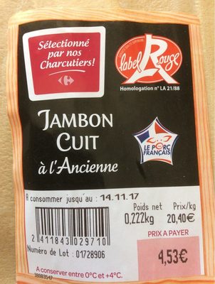 Jambon cuit à l’ encienne