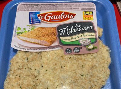 Les Milanaises de poulet
