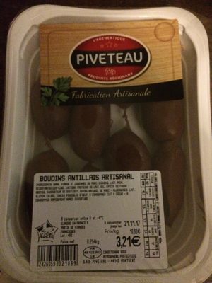 Boudin antillais artisanal
