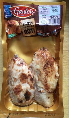 Filets de poulet rôti