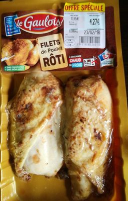 Filets de poulet roti