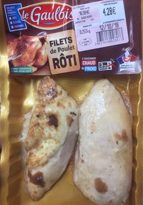 Filets de poulet rôti