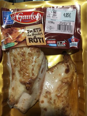 Filet de poulet rôti