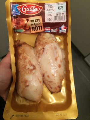 Filets de poulet rôti